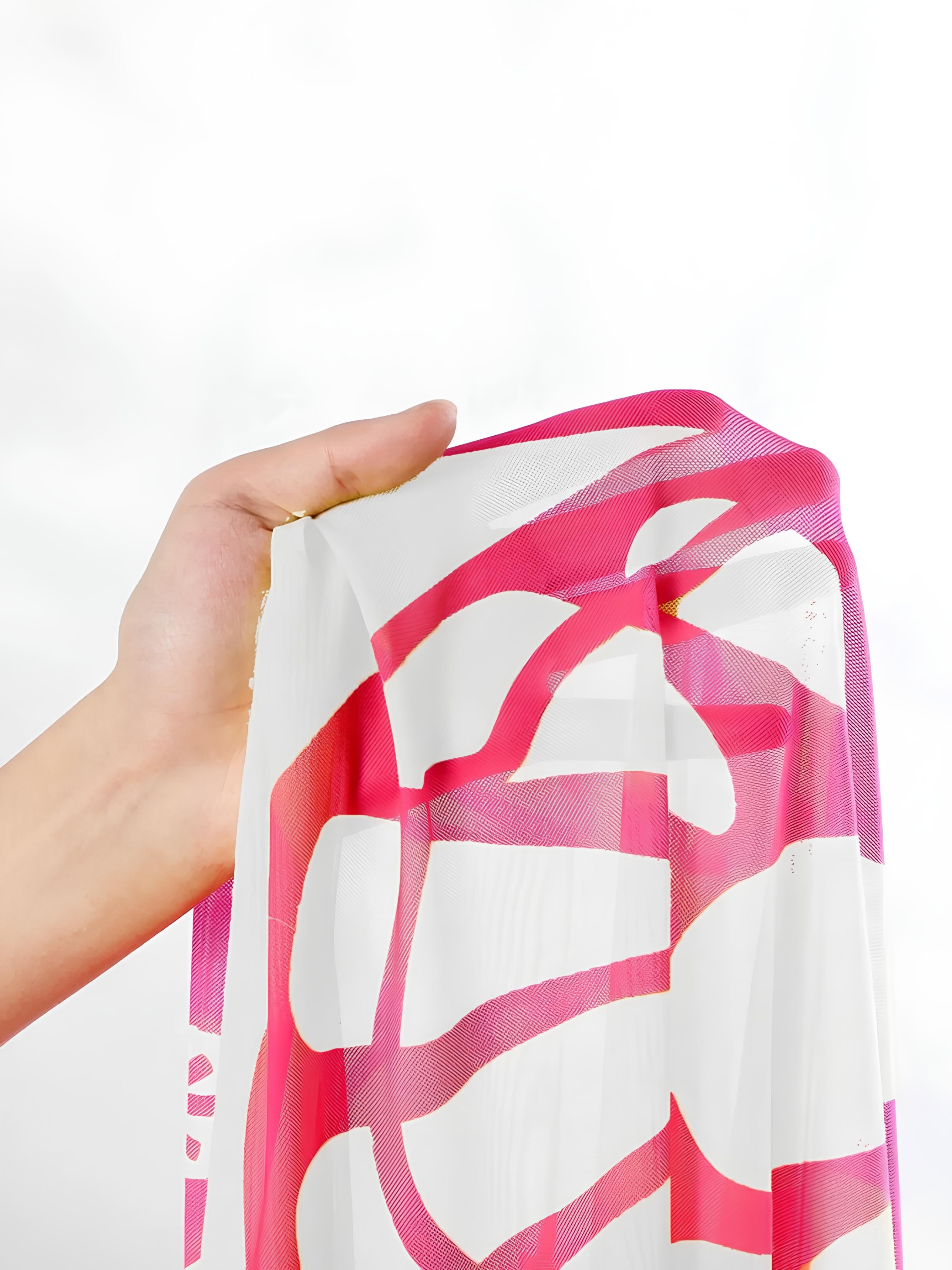 Butterfly Printed Cover-Up With Versatile Tie