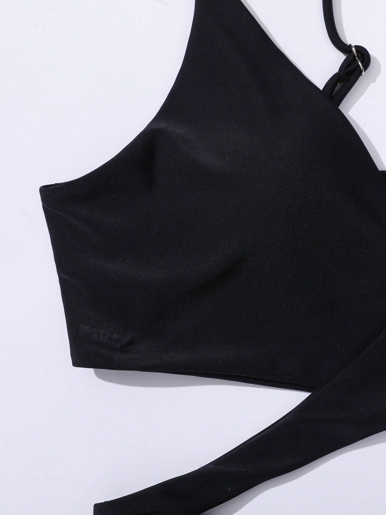 High-Waisted Bikini With Cutouts And Wrap Top