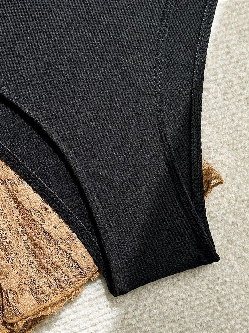 Triangle Bikini Set With Top And Tulle Skirt
